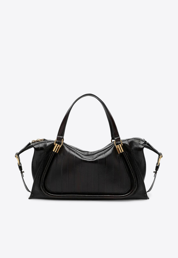 Chloé Paraty 24 Shoulder Bag in Calf Leather CHC24WS750O25/P_CHLOE-24X CHC24WS750O25/P_CHLOE-24X_100-U