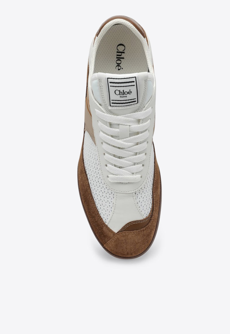 Chloé Kick Low-Top Sneakers Brown CHC25S07IPL/Q_CHLOE-243