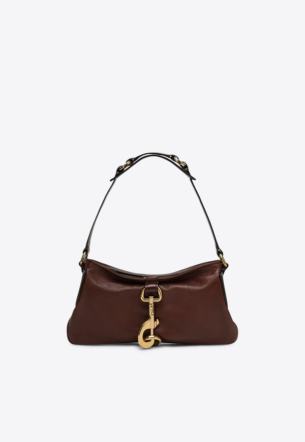 Chloé Kerala 25 Leather Shoulder Bag Brown CHC25SS743O49/Q_CHLOE-25A