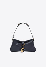 Chloé Kerala 25 Leather Shoulder Bag Black CHC25SS743O49/Q_CHLOE-44C