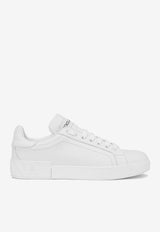 Dolce 
Gabbana Portofino Leather Low-Top Sneakers CK1544 A1065 80001 White