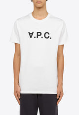 A.P.C. Logo Print Basic T-shirt White COBQX-H26586CO/O_APC-IAK