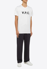 A.P.C. Logo Print Basic T-shirt White COBQX-H26586CO/O_APC-IAK