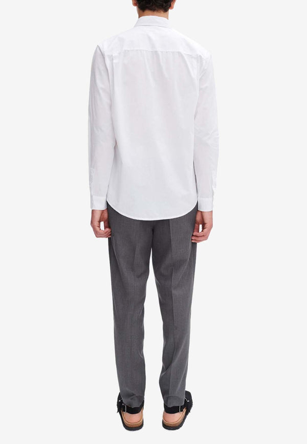 A.P.C. Edouard Long-Sleeved Shirt White COEVD-H12509WHITE