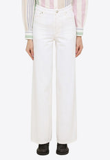 A.P.C. Elisabeth Wide-Leg Jeans White COFCN-F09181CO/O_APC-AAB