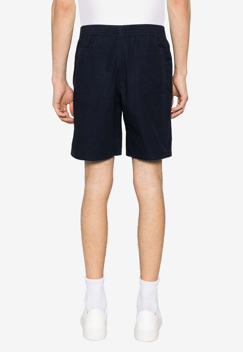 A.P.C. Norris Bermuda Shorts Blue COGWI-H10186NAVY