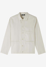 A.P.C. Vianney Military-Style Jacket COGZR-H02783CREAM