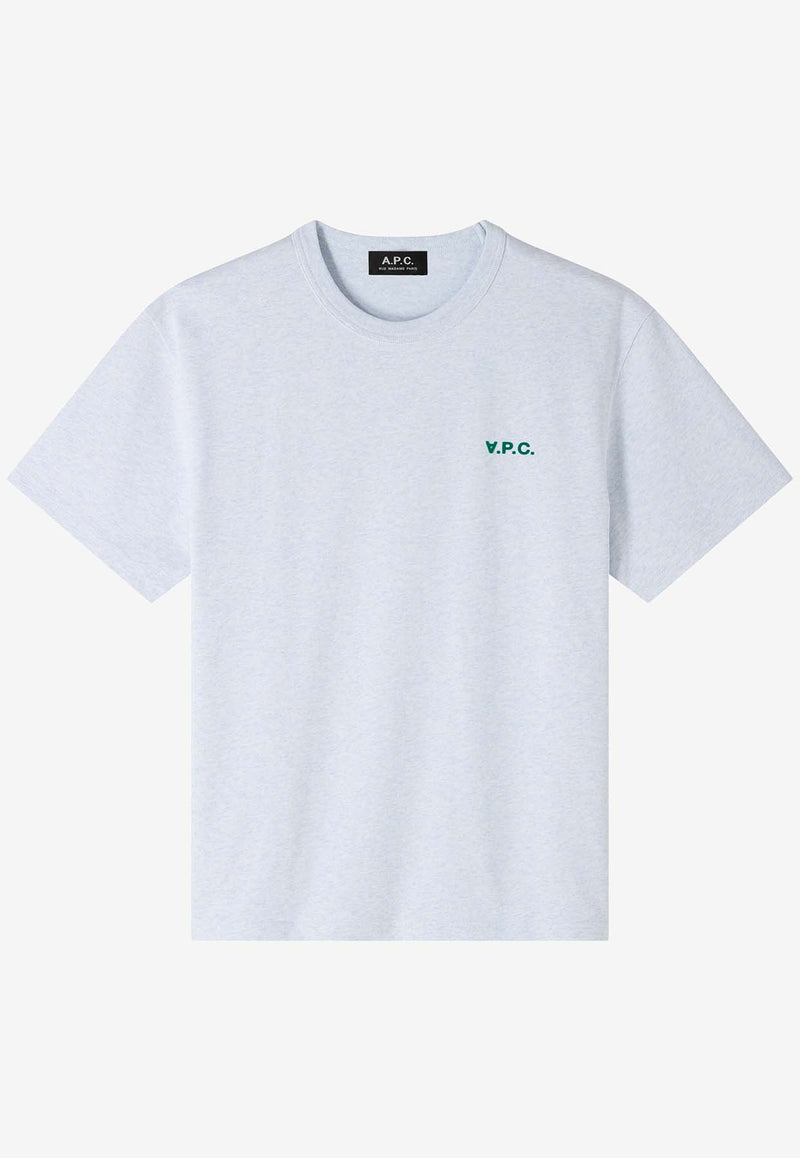 A.P.C. Logo Short-Sleeved Boxy T-shirt COHBQ-H26391WHITE