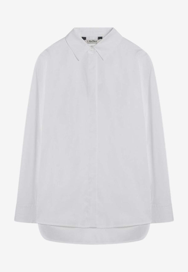 S Max Mara Essential Long-Sleeved Shirt CONEROWO/Q_MAXS-002