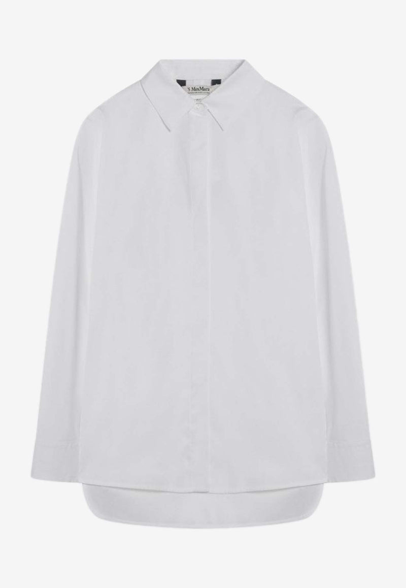 S Max Mara Essential Long-Sleeved Shirt CONEROWO/Q_MAXS-002