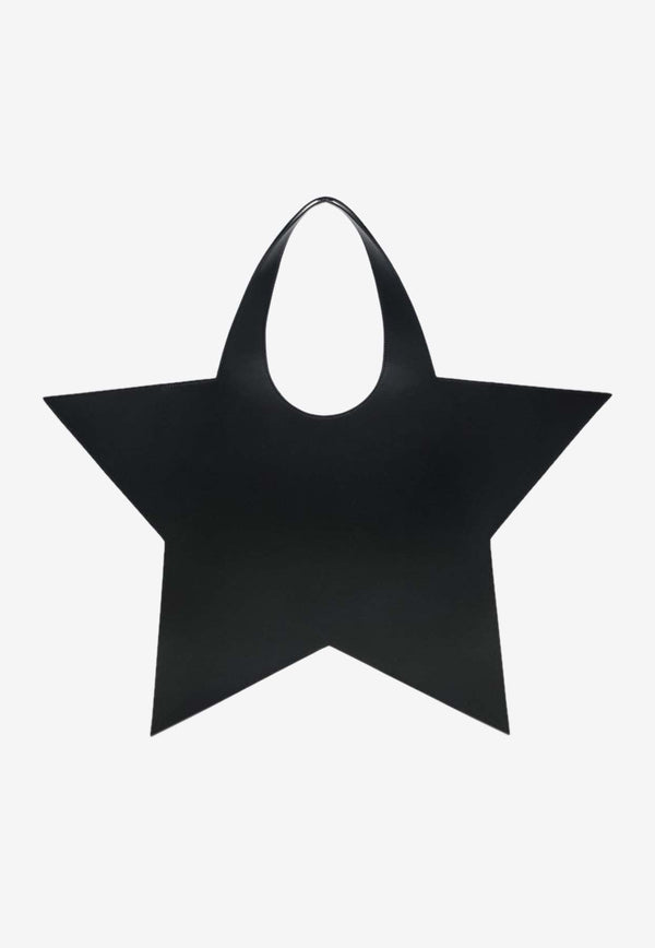 Coperni Star Leather Tote Bag Black COPBA86405LE/Q_COPE-BLK