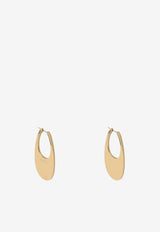 Coperni Swipe Drop Earrings Gold COPBI01725MET/Q_COPE-GOLD