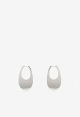 Coperni Swipe Drop Earrings Silver COPBI01725MET/Q_COPE-SILV