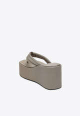 Coperni 100 Platform Wedge Sandals Gray COPSH09454NY/O_COPE-GRY