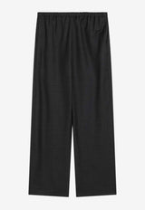 Loulou Studio Wide-Leg Tailored Pants Black COVEWO/Q_LOULO-BM