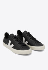 Veja Campo Leather Low-Top Sneakers Black CP0501215BLACK