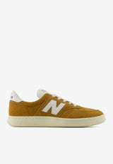 New Balance T500 Low-Top Sneakers in Tobacco with Angora and Sea Salt CT500CI