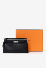 Hermès Kelly Elan in Black Chevre Chamkila Leather with Palladium Hardware