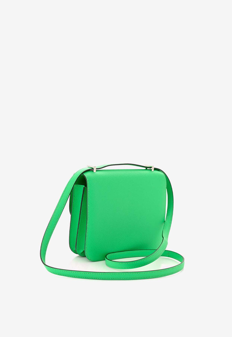 Hermès Constance 18 in Vert Comics Epsom Leather with Palladium Hardware