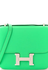 Hermès Constance 18 in Vert Comics Epsom Leather with Palladium Hardware