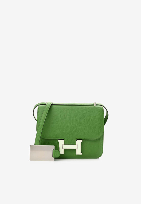 Hermès Constance 18 in Vert Yucca Epsom Leather with Vert Fizz Enamel Hardware