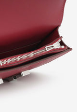 Hermès Constance Slim Wallet in Rubis Epsom Leather with Palladium Hardware