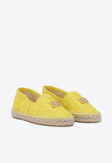 Dolce 
Gabbana Kids Girls DG Satin and Lace Espadrilles D00230 AB011 80210 Yellow