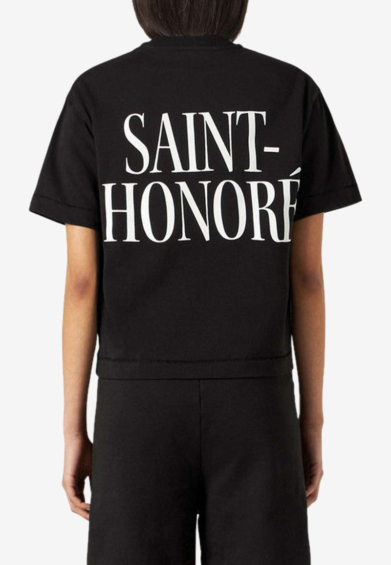 1989 Studio Saint Honoré T-shirt Black D07.01.WCO/N_1989-BLK