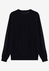 Drumohr Wool Crewneck Sweater Blue D0D103WO/P_DRUMH-790