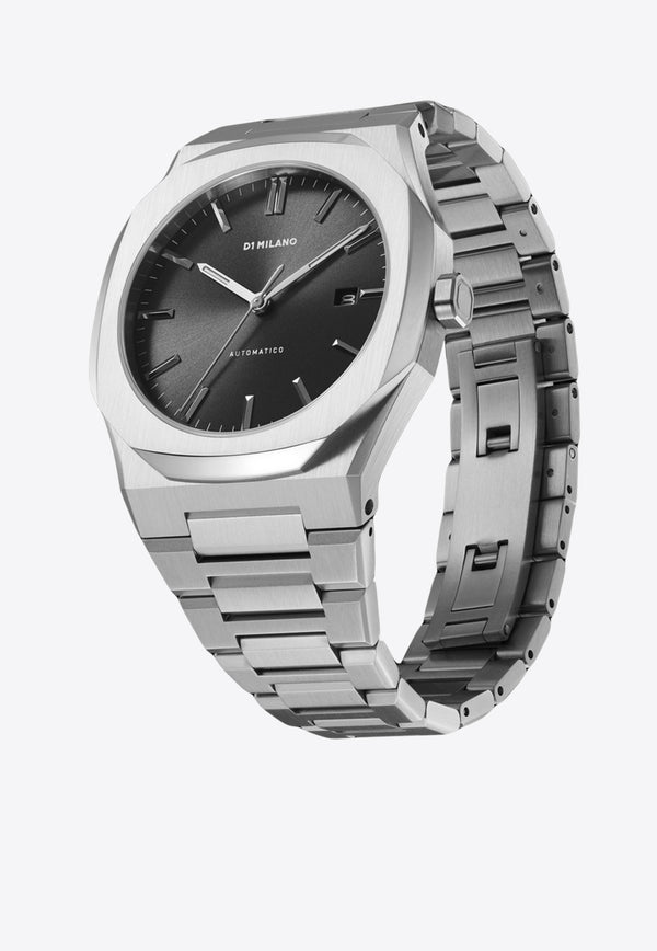 D1 Milano Automatic Bracelet 41.5 mm Watch Silver ATBJ10GREY