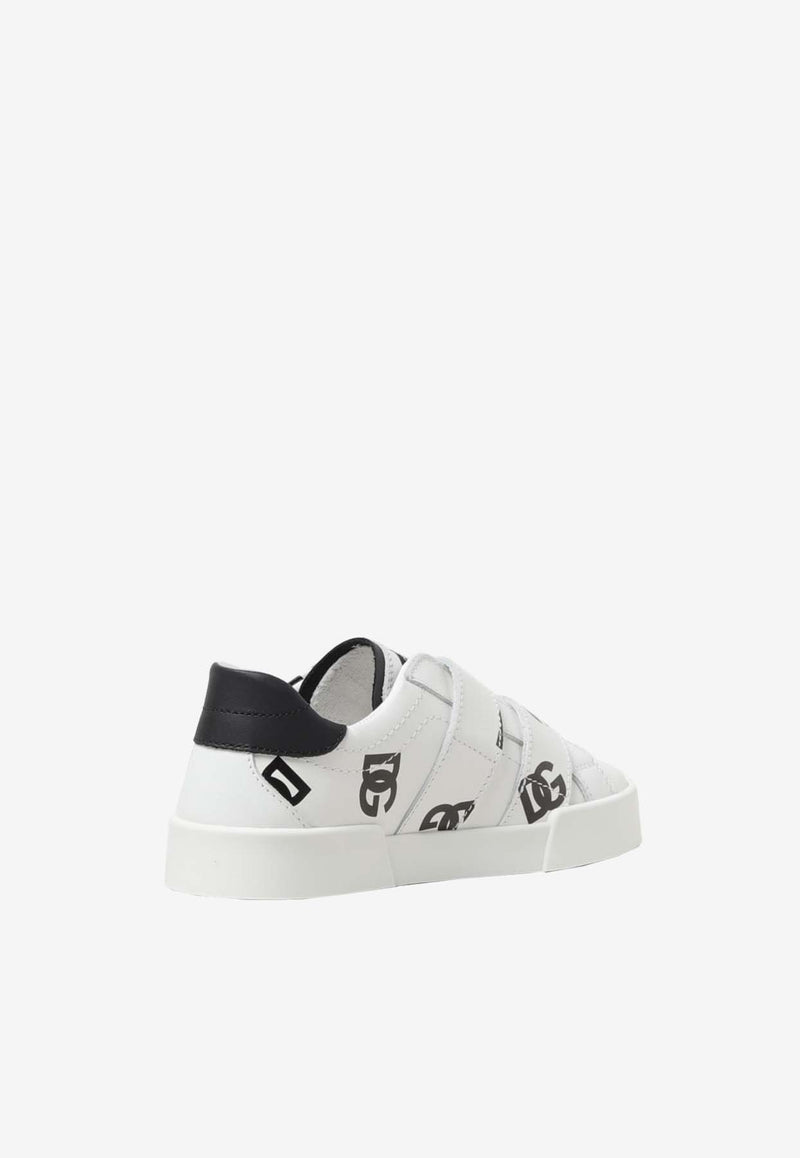 Dolce 
Gabbana Kids Boys DG Low-Top Sneakers D11241 AL555 HAVAN White