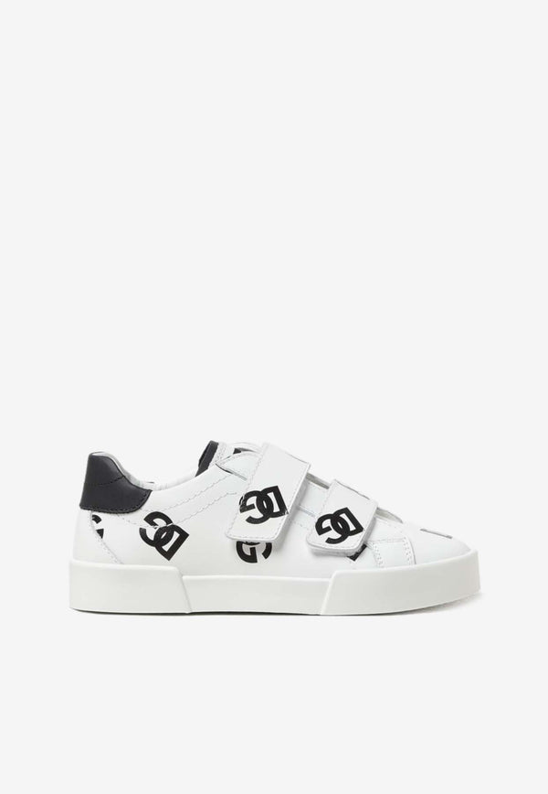 Dolce 
Gabbana Kids Boys DG Low-Top Sneakers D11241 AL555 HAVAN White