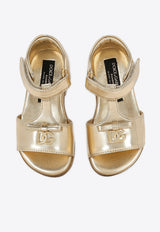 Dolce 
Gabbana Kids Baby Girls Leather Sandals D20082 A5439 87601 Gold