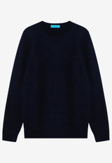 Drumohr Wool Crewneck Sweater Blue D8W103GWO/P_DRUMH-790