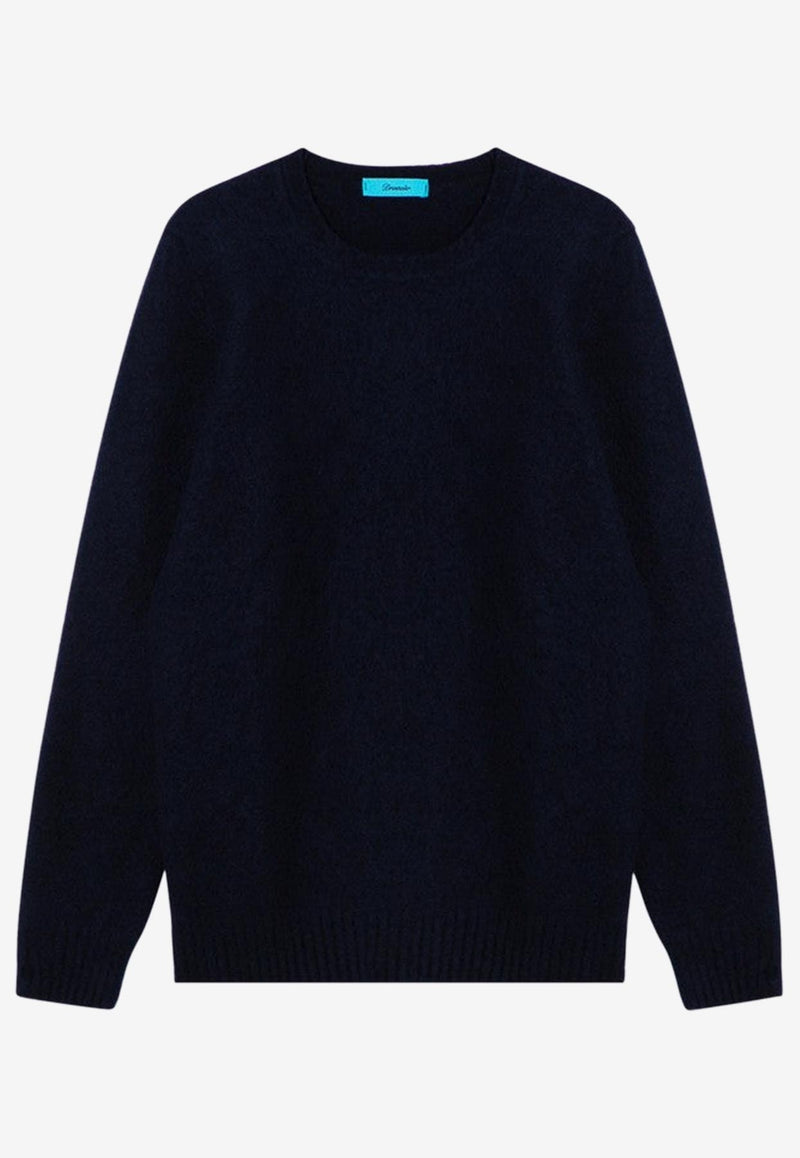 Drumohr Wool Crewneck Sweater Blue D8W103GWO/P_DRUMH-790