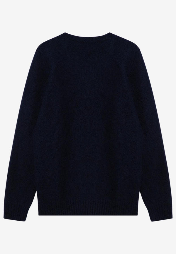 Drumohr Wool Crewneck Sweater Blue D8W103GWO/P_DRUMH-790