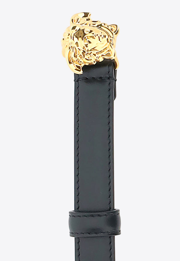 Versace La Medusa Leather Belt Black DCDI145_DVTFN_KVO41