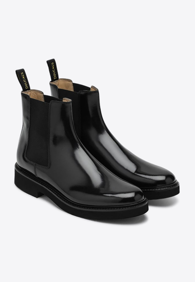 Doucal
s Leather Chelsea Boots Black DD8591VERSUF255/P_DOUCA-NN00