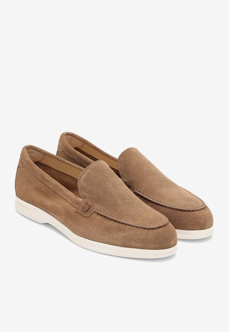 Doucal
s Suede Slip-On Loafers DD8705ARTHUY229/O_DOUCA-IC32 Brown