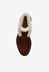 Doucal
s Suede Fur Loafers Brown DD8745PHILUM252/P_DOUCA-TC13