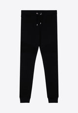 Balmain Drawstring Track Pants Black DH1OB000BB04/P_BALMA-EAB