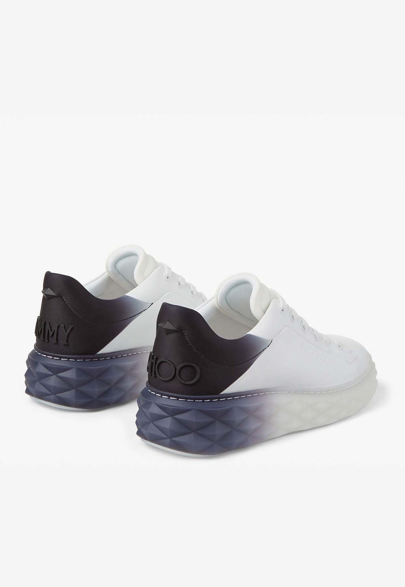 Jimmy Choo Diamond Maxi/F II Low-Top Sneakers DIAMOND MAXI/FIIBFA V WHITE/BLACK MIX