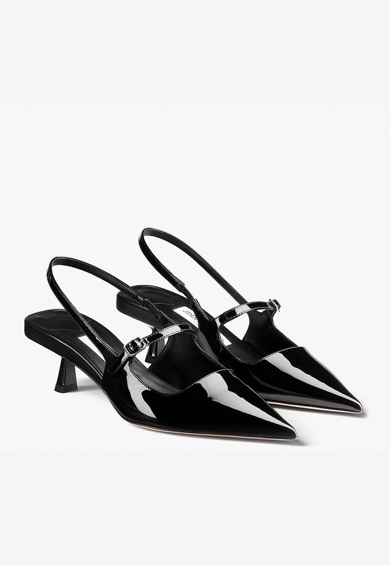 Jimmy Choo Didi 45 Pumps in Patent Leather DIDI 45 PAT BLACK