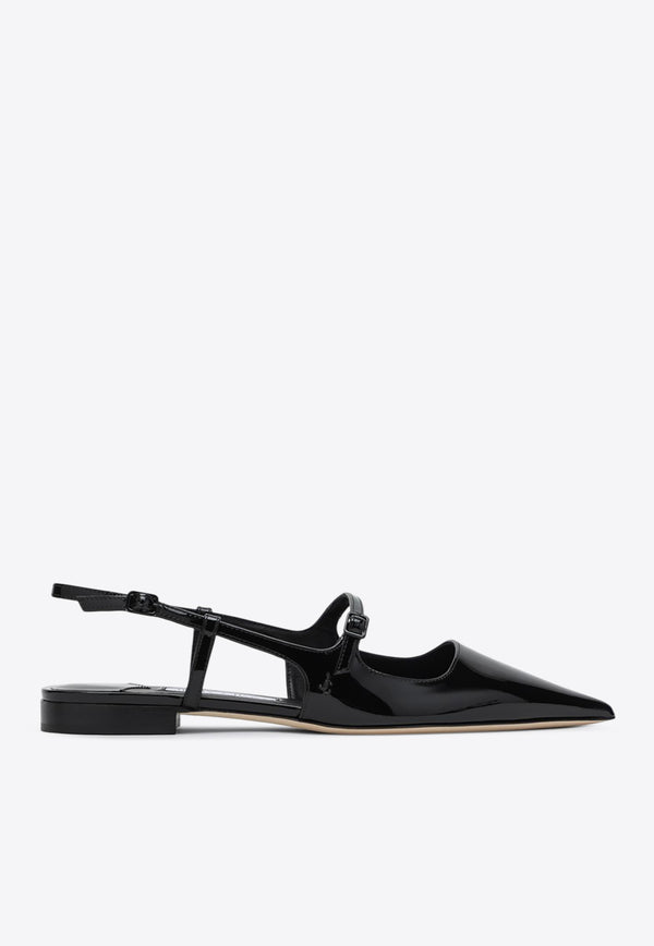 Jimmy Choo Didi Patent Leather Slingback Flats Black DIDIFLATPAT/Q_JIMCH-BLK