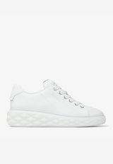 Jimmy Choo Diamond Light Maxi Low-Top Sneakers DIMONDLGHTMAXFRXN V WHITE/WHITE