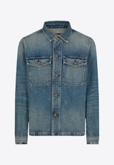 Tom Ford Washed Denim Jacket DJR002-DMC042S24 HB378