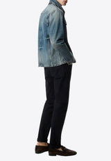 Tom Ford Washed Denim Jacket DJR002-DMC042S24 HB378