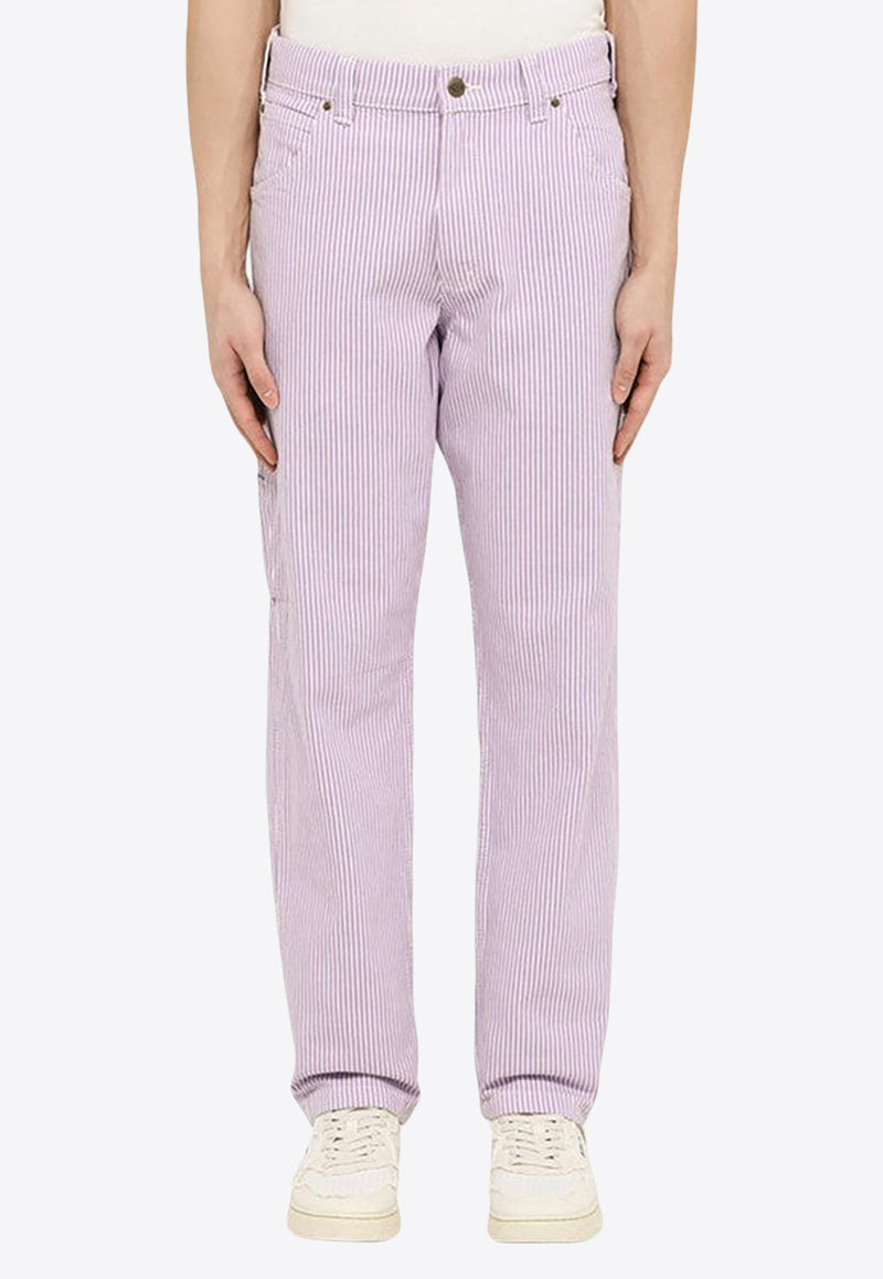 Dickies Garyville Striped Pants Lilac DK0A4X9WCO/M_DICKI-F321