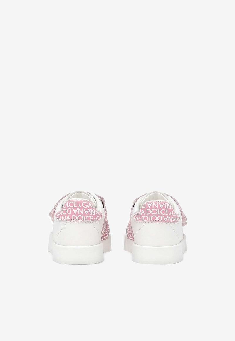 Dolce 
Gabbana Kids Baby Girls Portofino Sneakers DN0203 AB271 HEXCA White