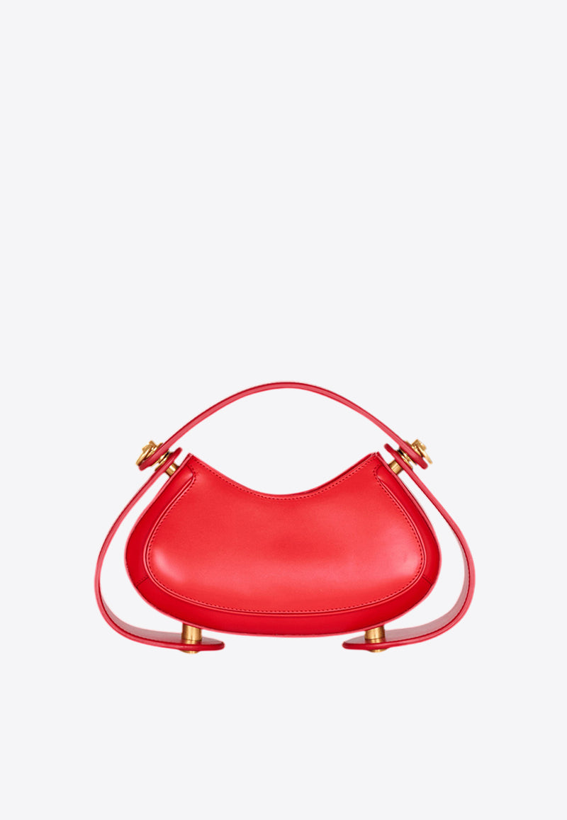 Balmain Small Jolie Madame Top Handle Bag Red DN0DA942LRHXRED